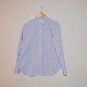 Everlane Like New Striped Button Down